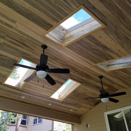 Ceiling With Skylights