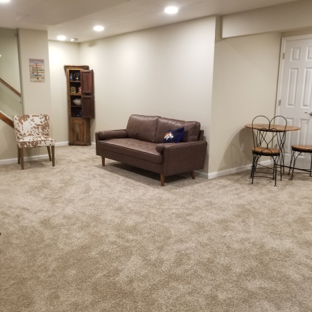 Minimalist Living Room Area